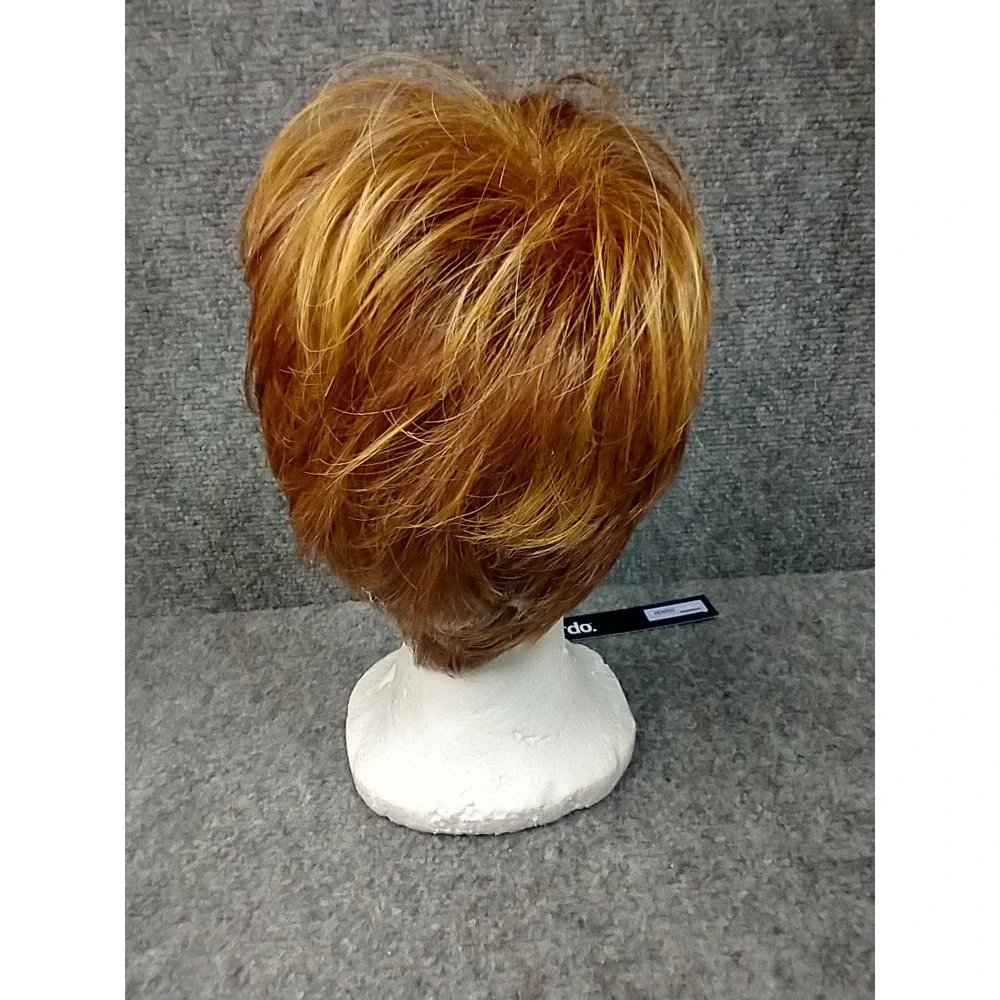 Hairdo Textured Cut Wig Women Average Glazed Cinnamon Red Ginger Pixie R3025S+